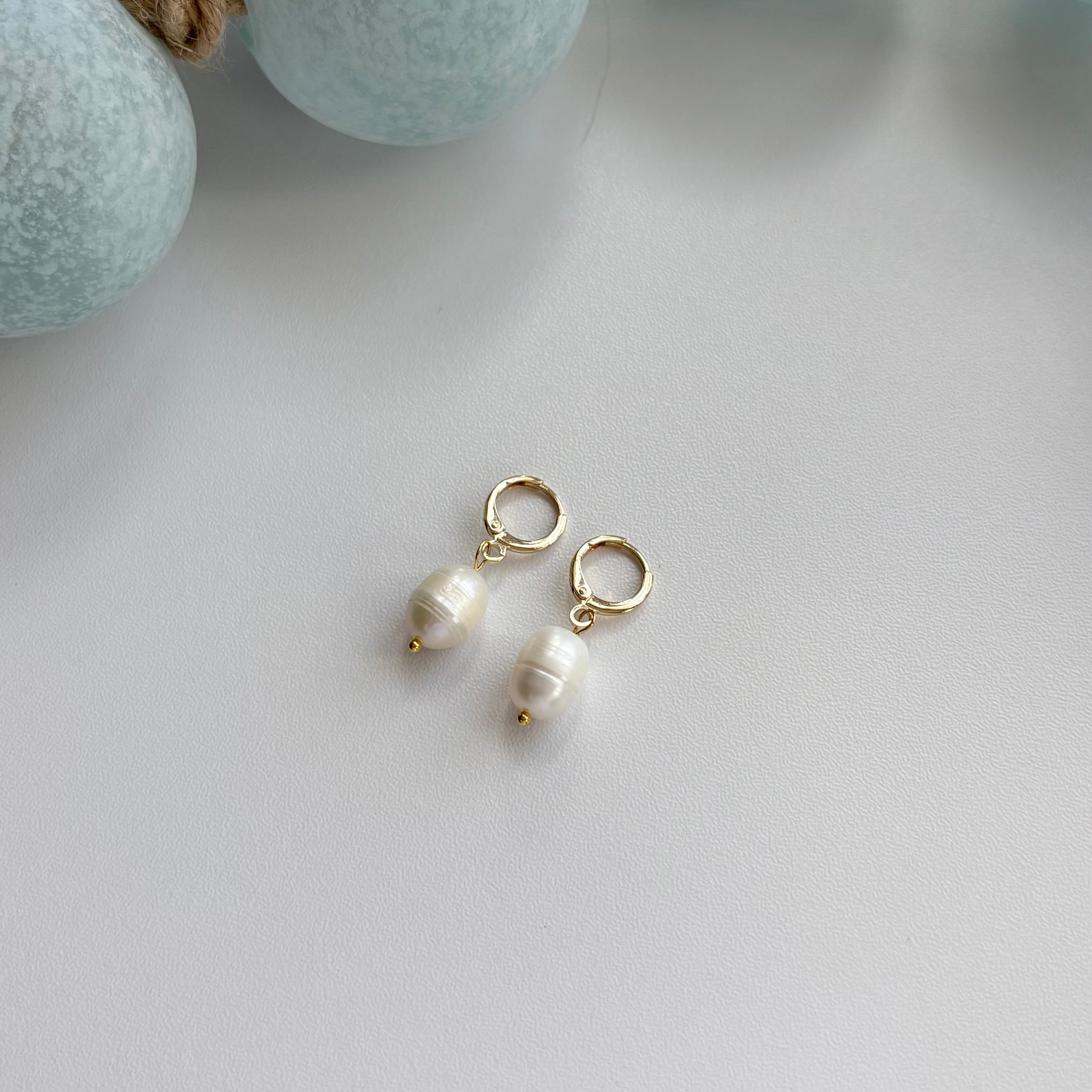 Pearl Drop Earrings